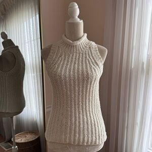 Moth Anthropologie Sleeveless Sweater Size S